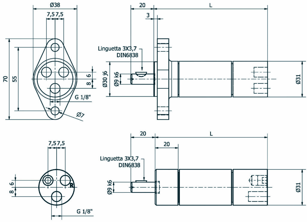 chertezh air motor M9 TSA