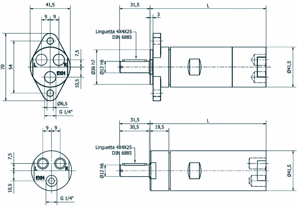 chertezh air motor M23