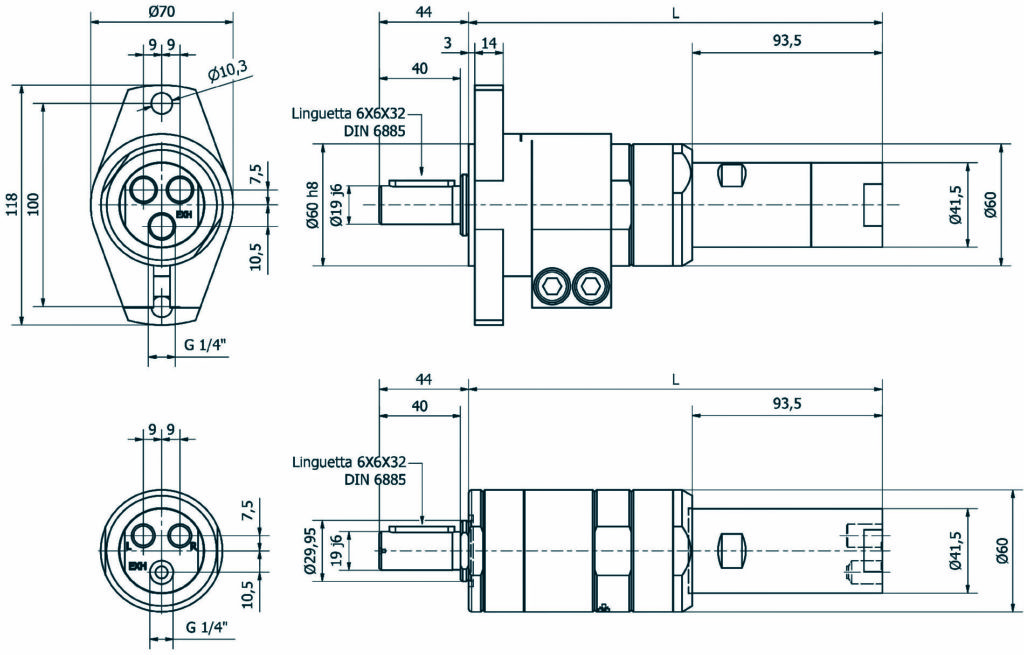 chertezh air motor M23