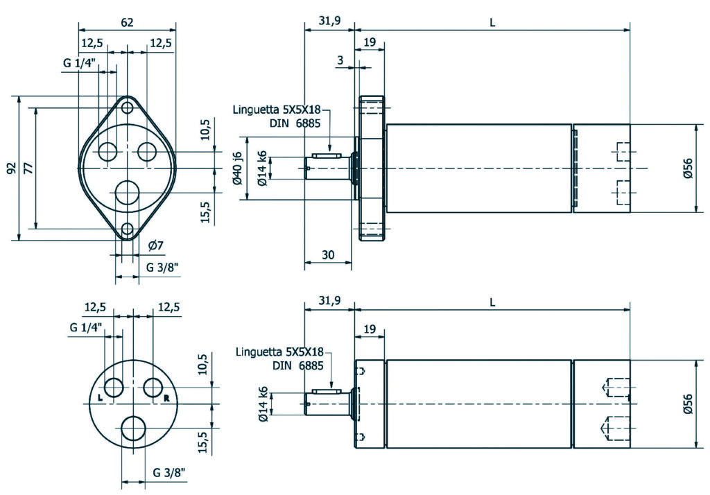 chertezh air motor TSA