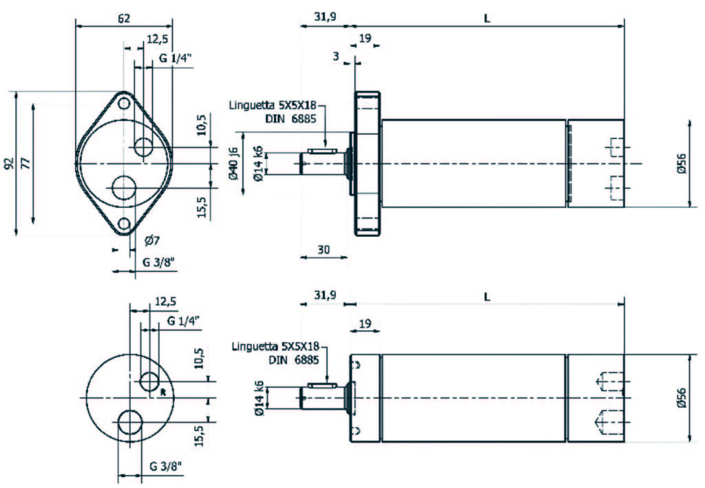 chertezh air motor TSA